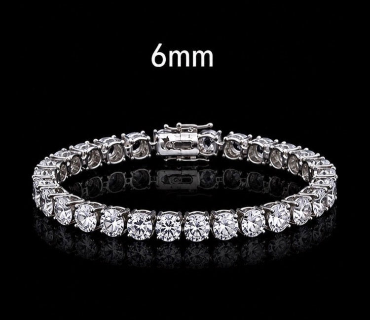 Moissanite Tennis Bracelet 6mm