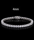 Moissanite Tennis Bracelet 4mm